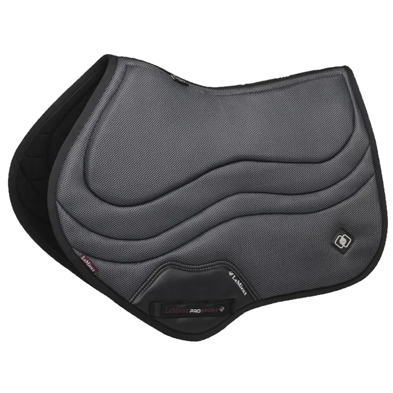 LeMieux Ultra Mesh Close Contact Square - Black - L